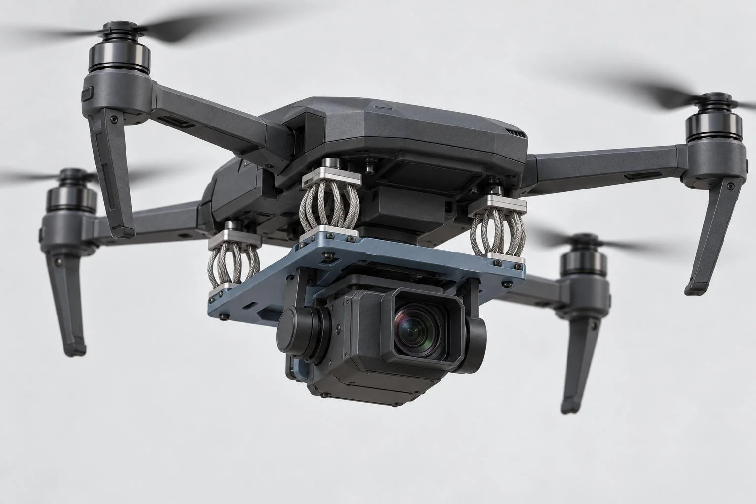 drone wire rope mounts damping solutions